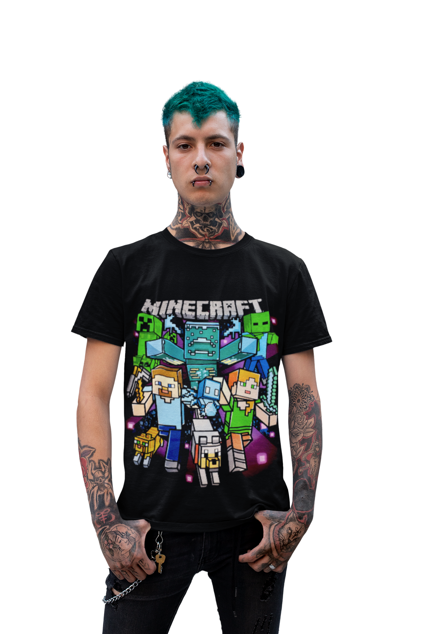 polera minecraft 2