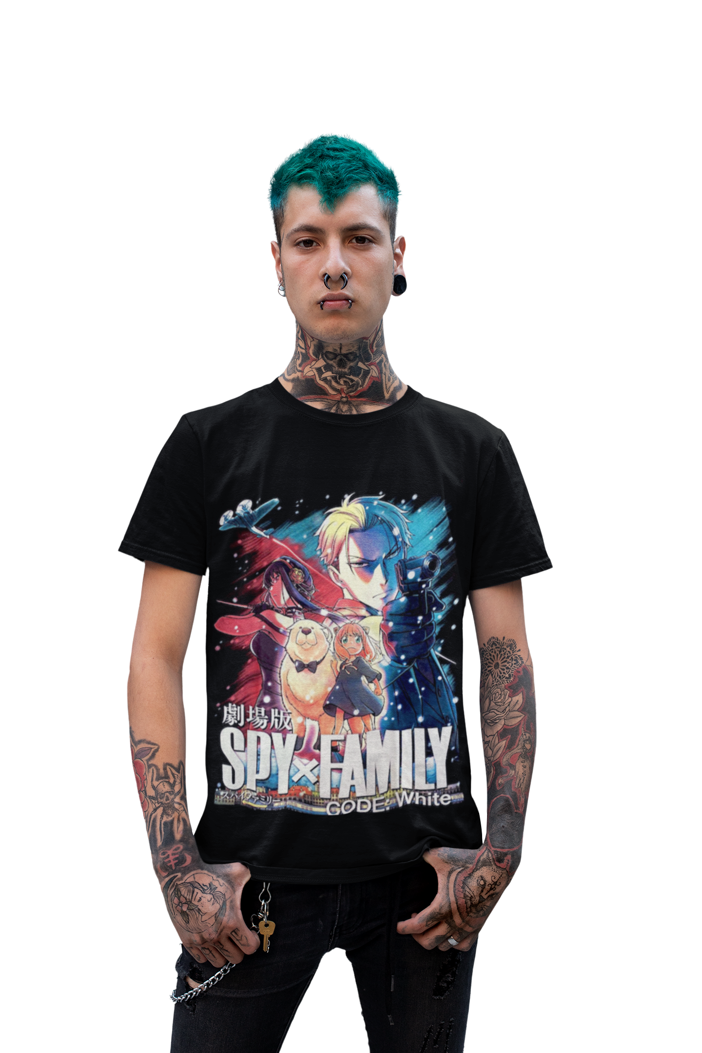Polera de Spy X Family White Code