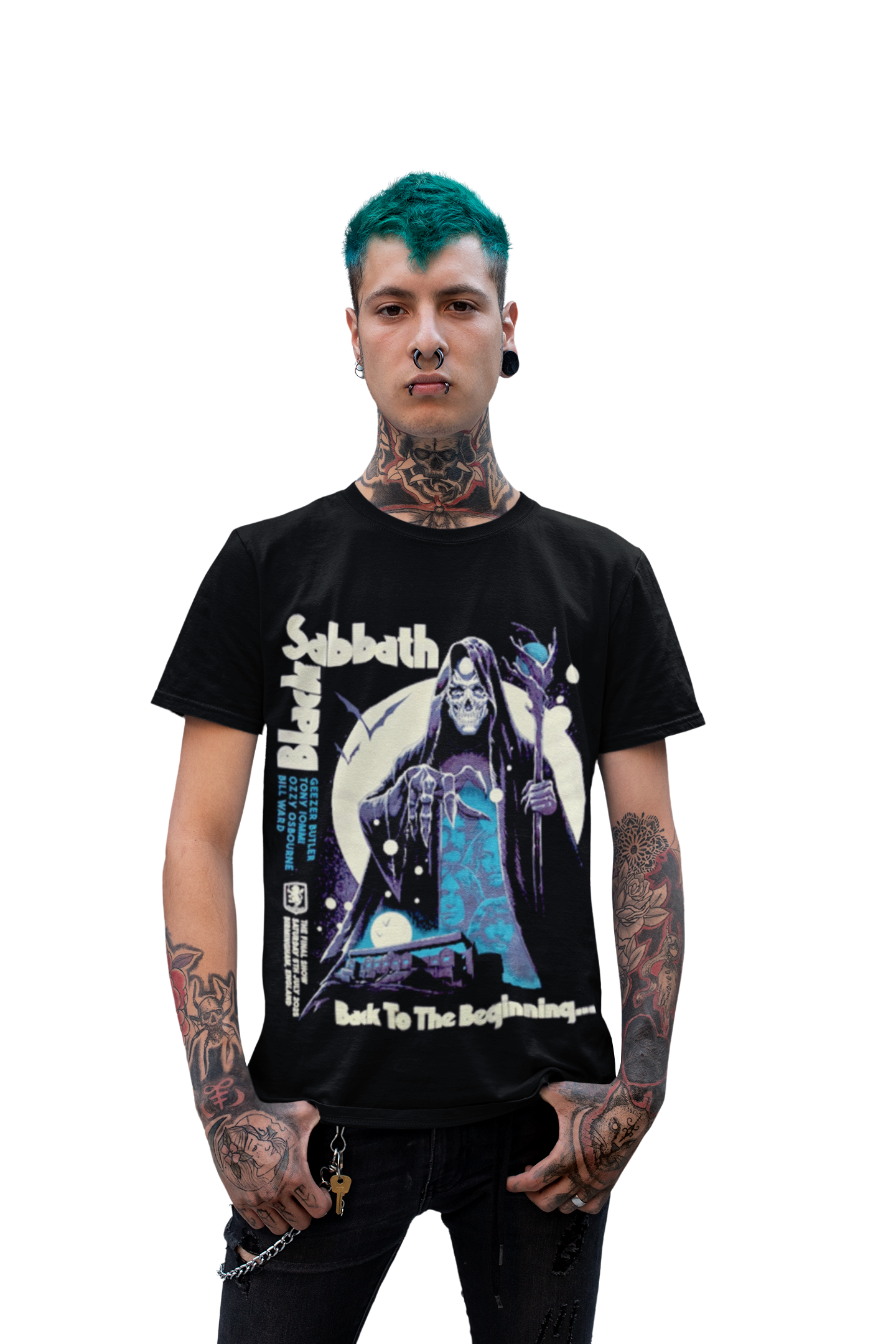 Polera Black sabbath back to the beginning