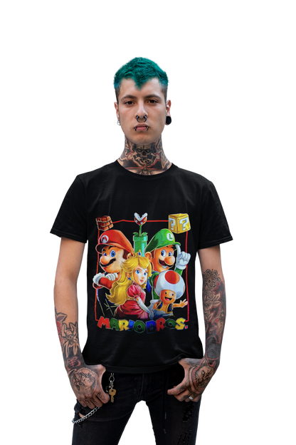 polera mario bros & bowser