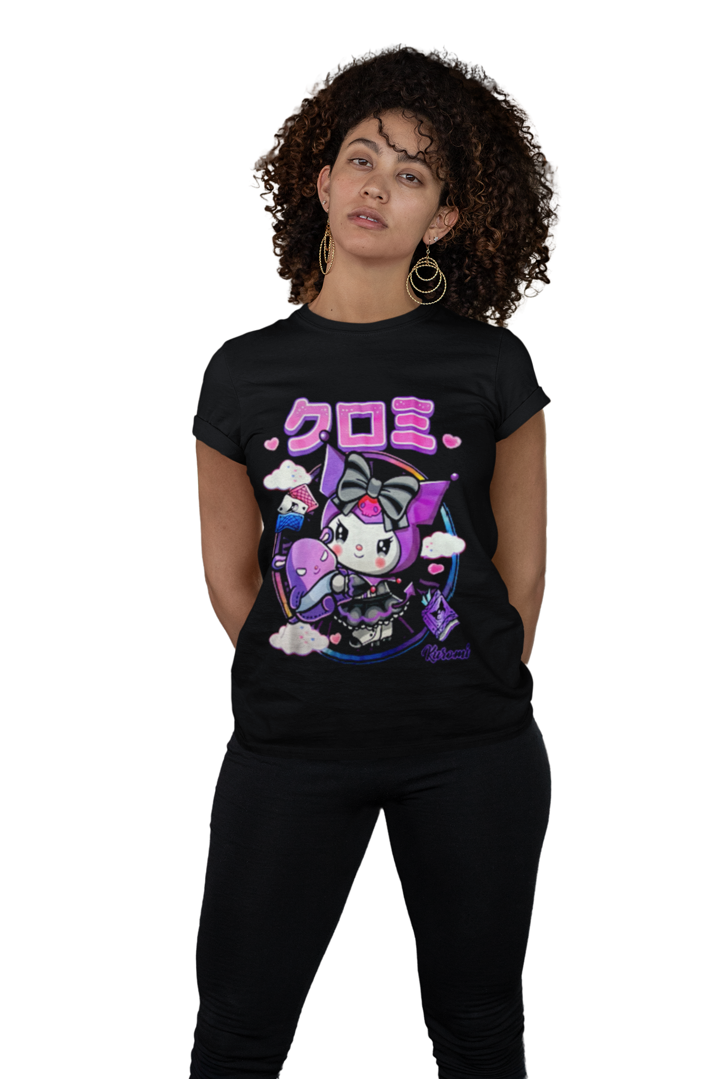 polera kuromi y sus amigos