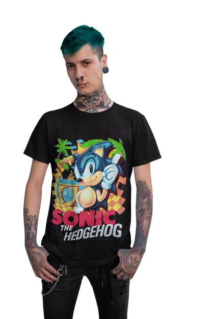 Polera Sonic the hedgehog
