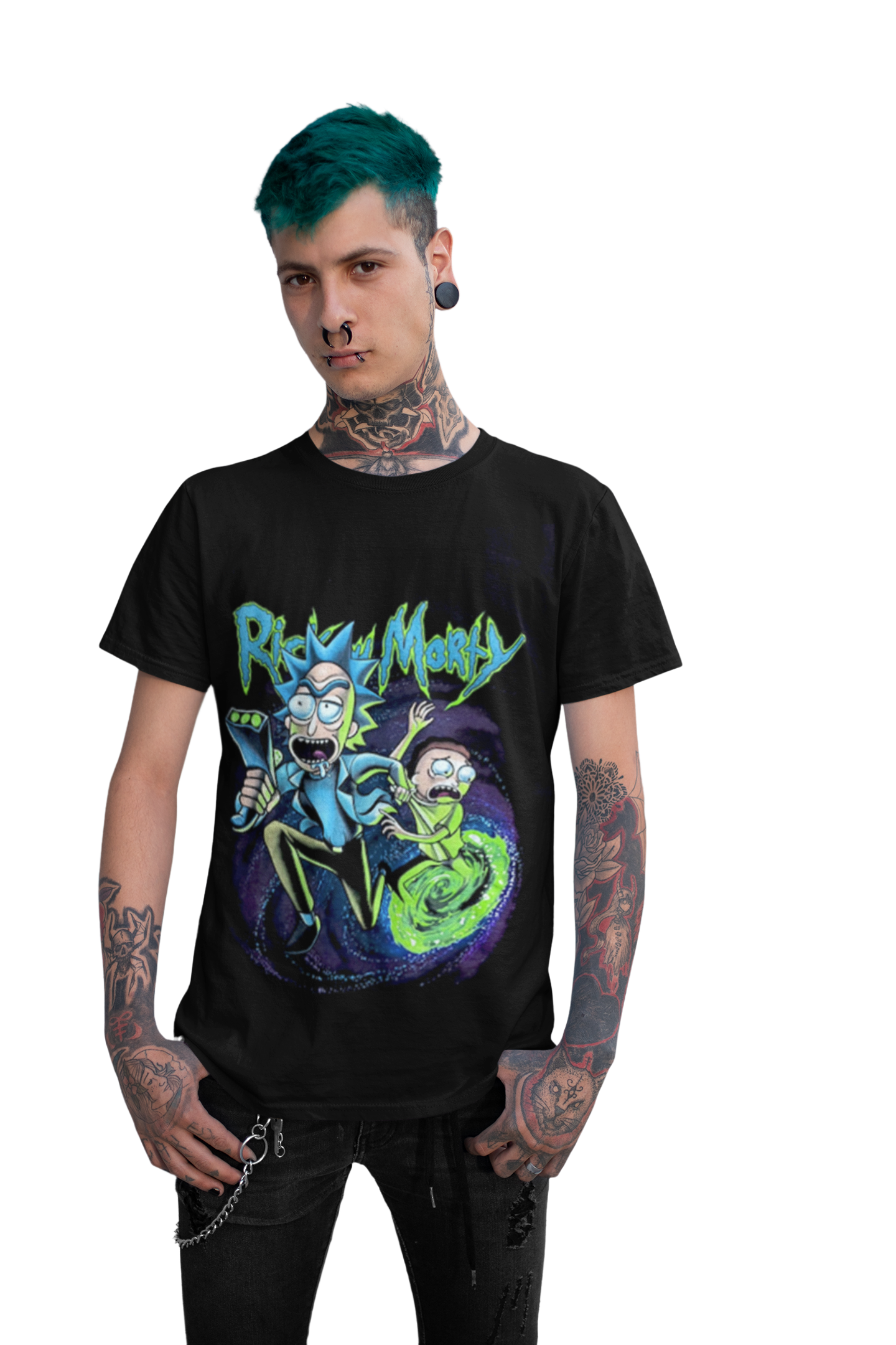 Polera Rick and Morty