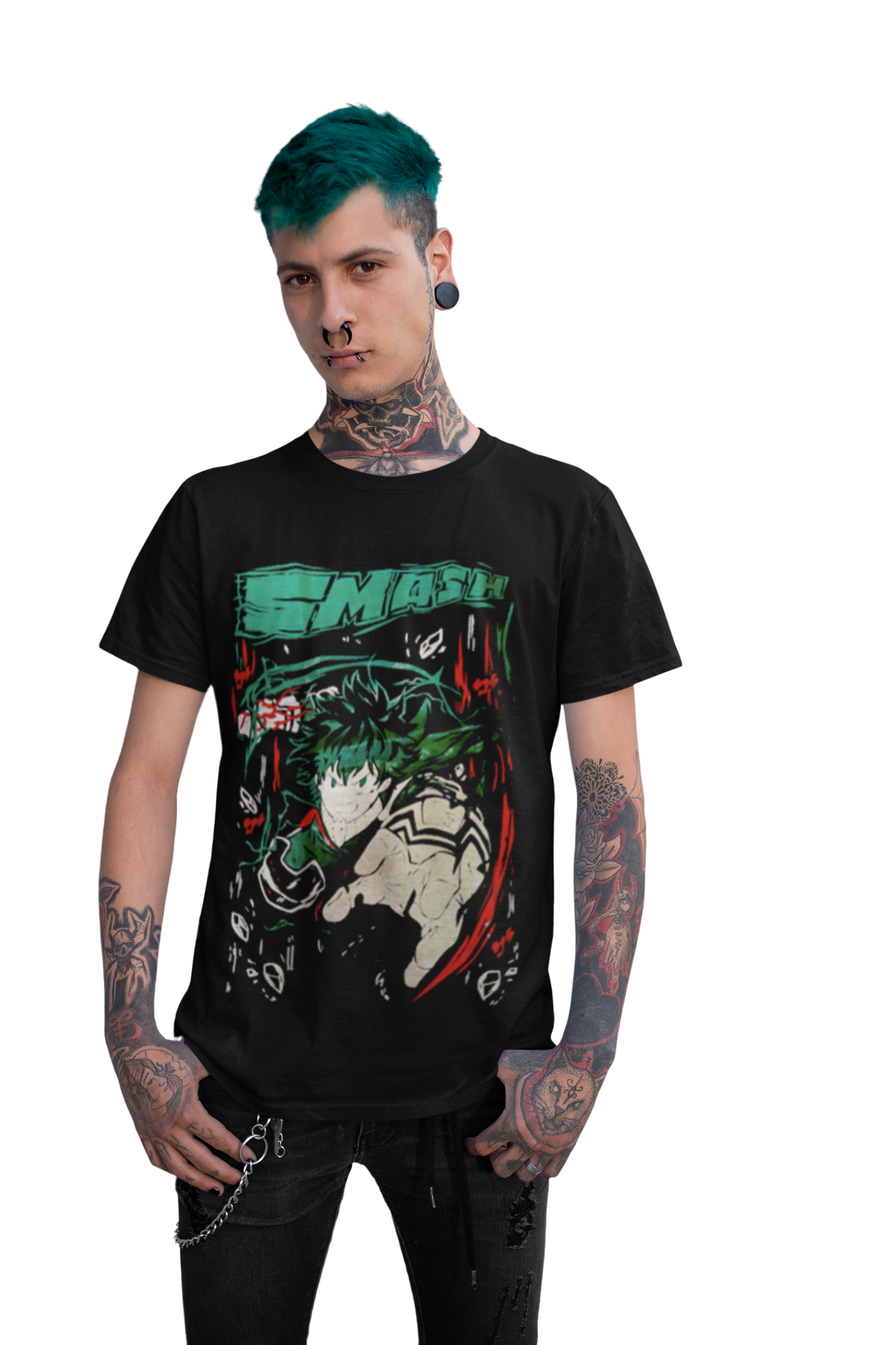 Polera Deku Smash My Hero - amplitudmodulada