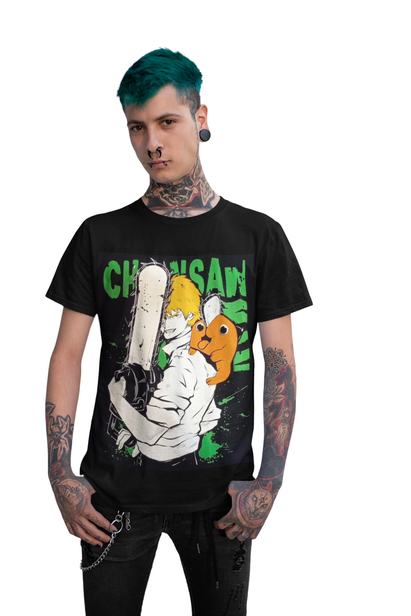 Polera Chainsaw Man - amplitudmodulada