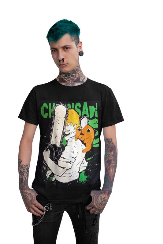 Polera Chainsaw Man - amplitudmodulada