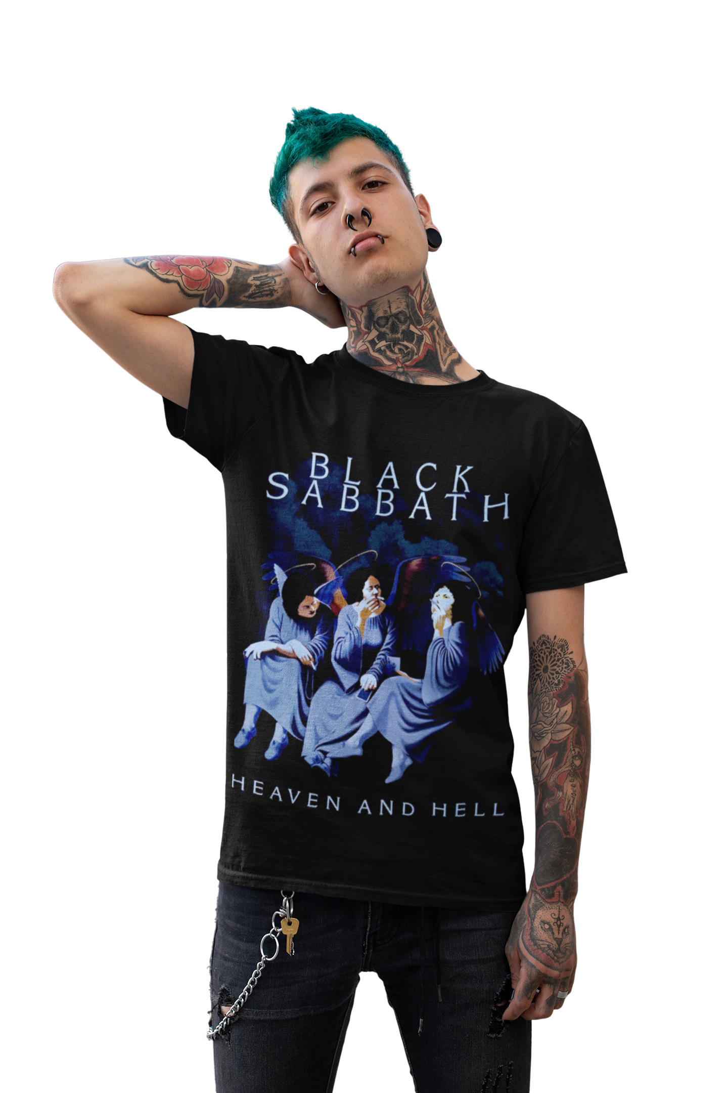 Polera Black Sabbath Heaven And Hell