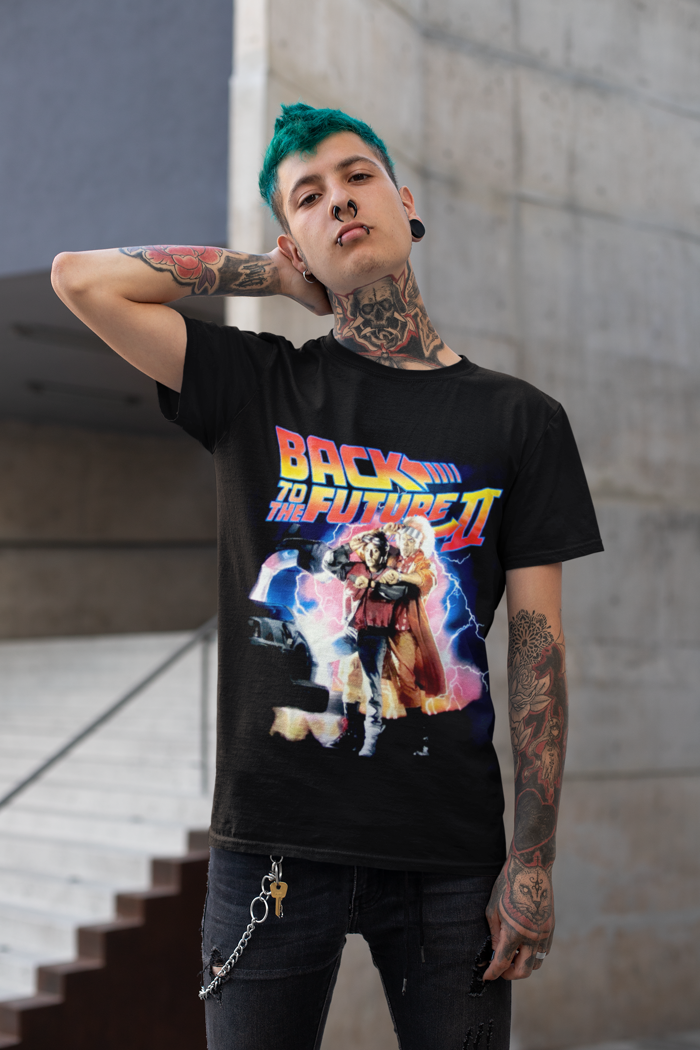 polera volver al futuro ll