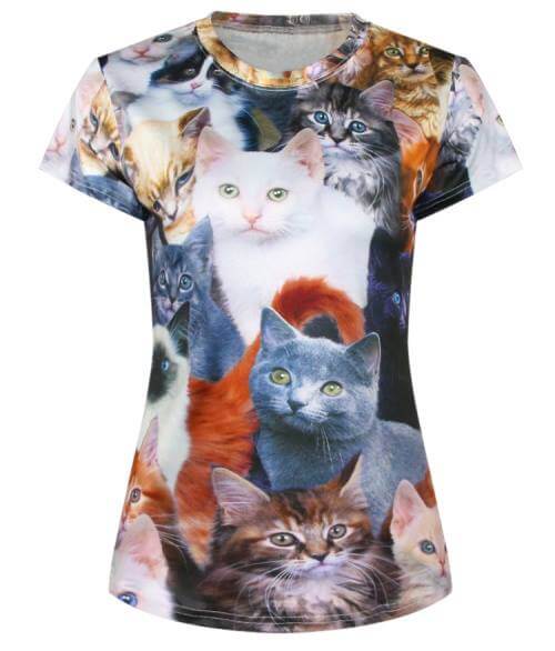 polera todos los gatos!! - amplitudmodulada