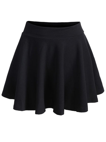 falda skater negra
