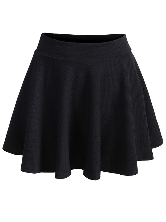 falda skater negra