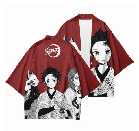 Kimono Tanjiro Kamado arco de la selección final - amplitudmodulada