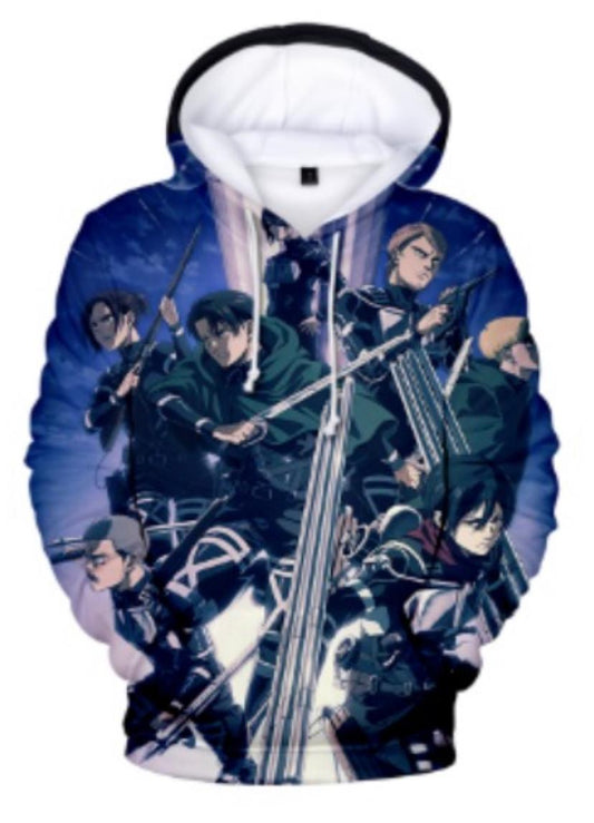 Poleron Shingeki No Kyojin Legion - amplitudmodulada