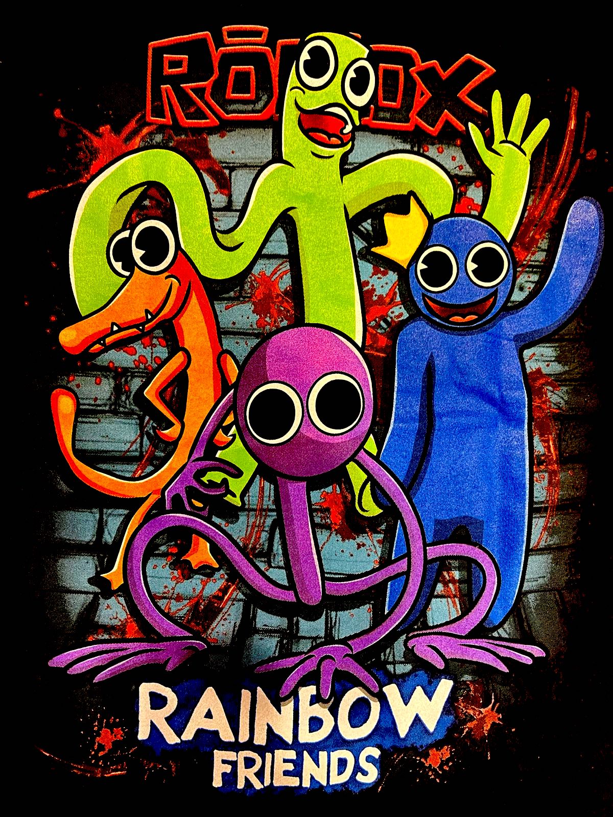 Polera Rainbow Friends