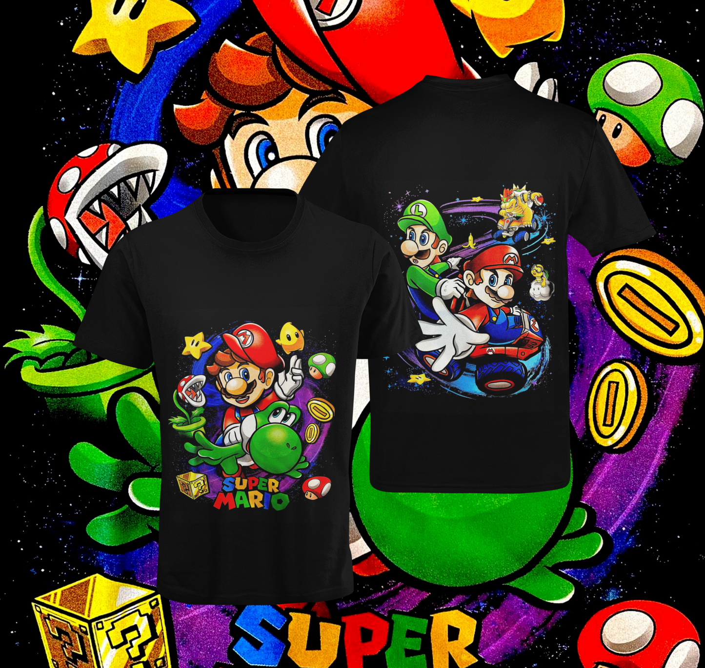 Polera Super Mario