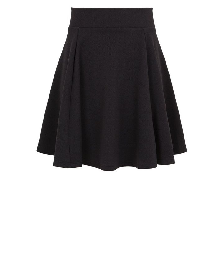 falda skater negra