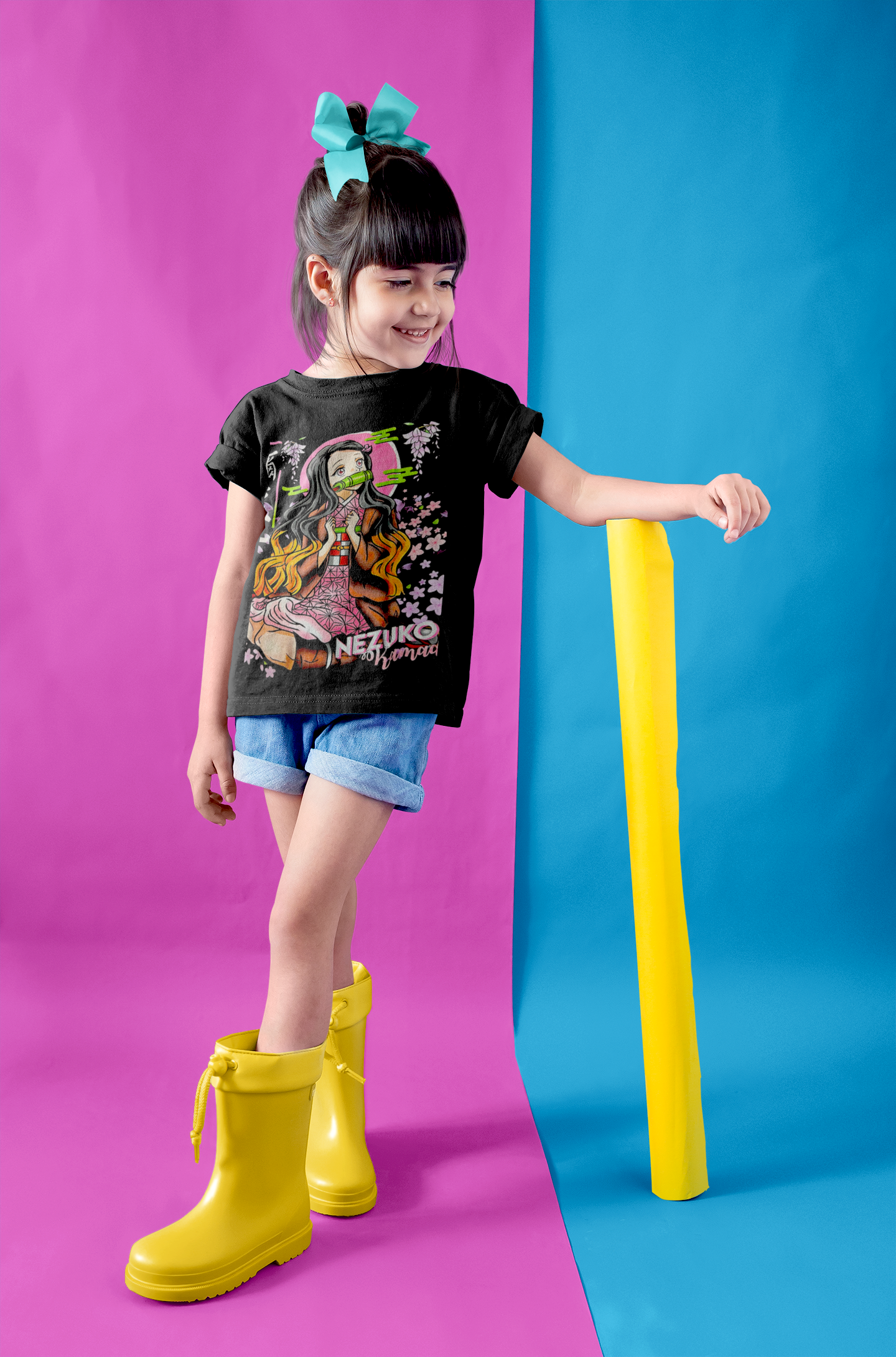 Polera Nezuko Mitsuri Kimetsu no yaiba - amplitudmodulada