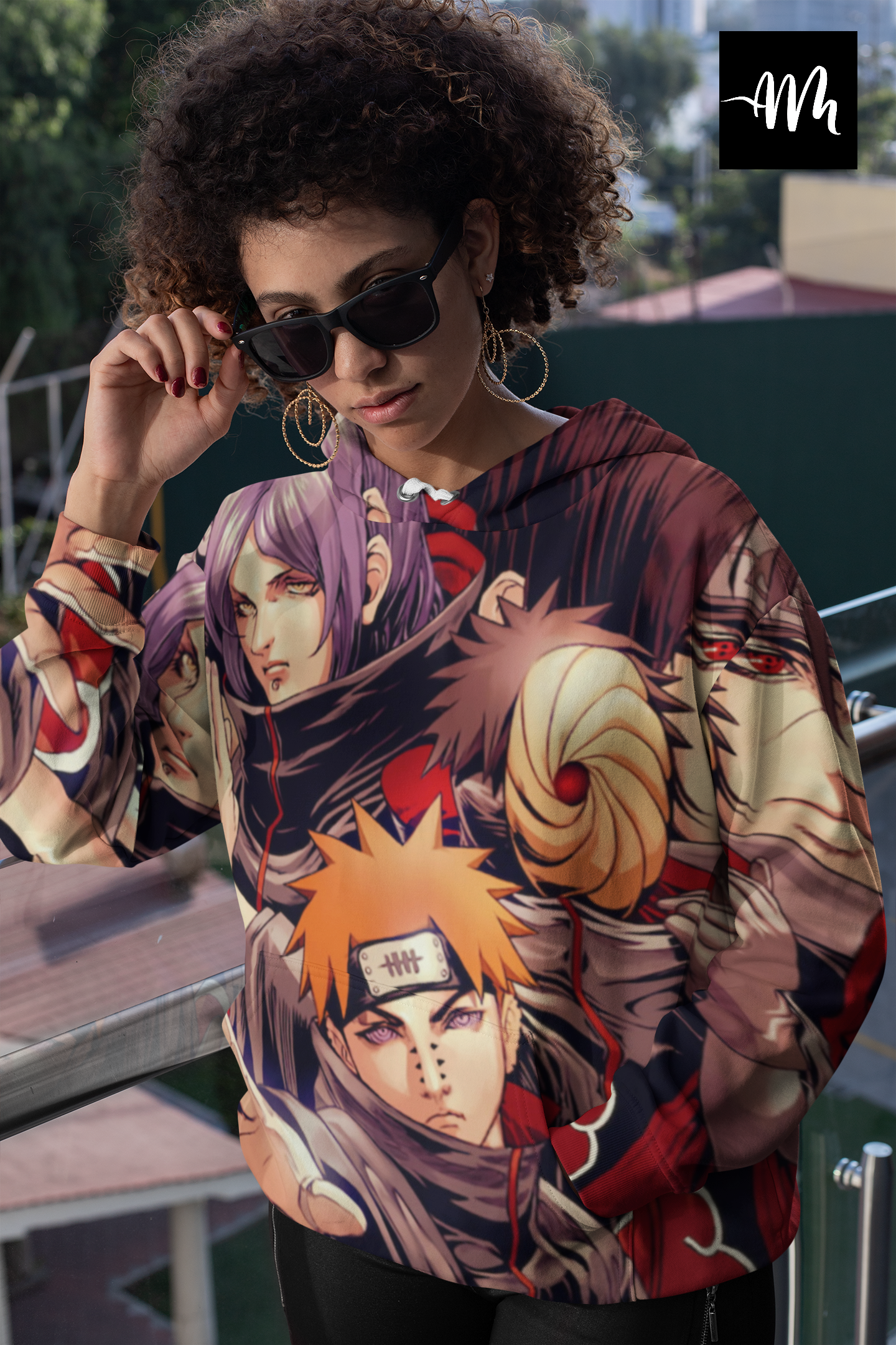 Poleron Naruto akatsuki sublimado - amplitudmodulada