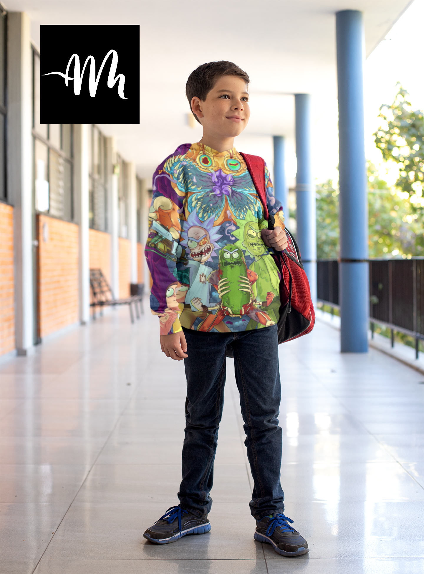 Poleron Rick and Morty Psicodelia - amplitudmodulada