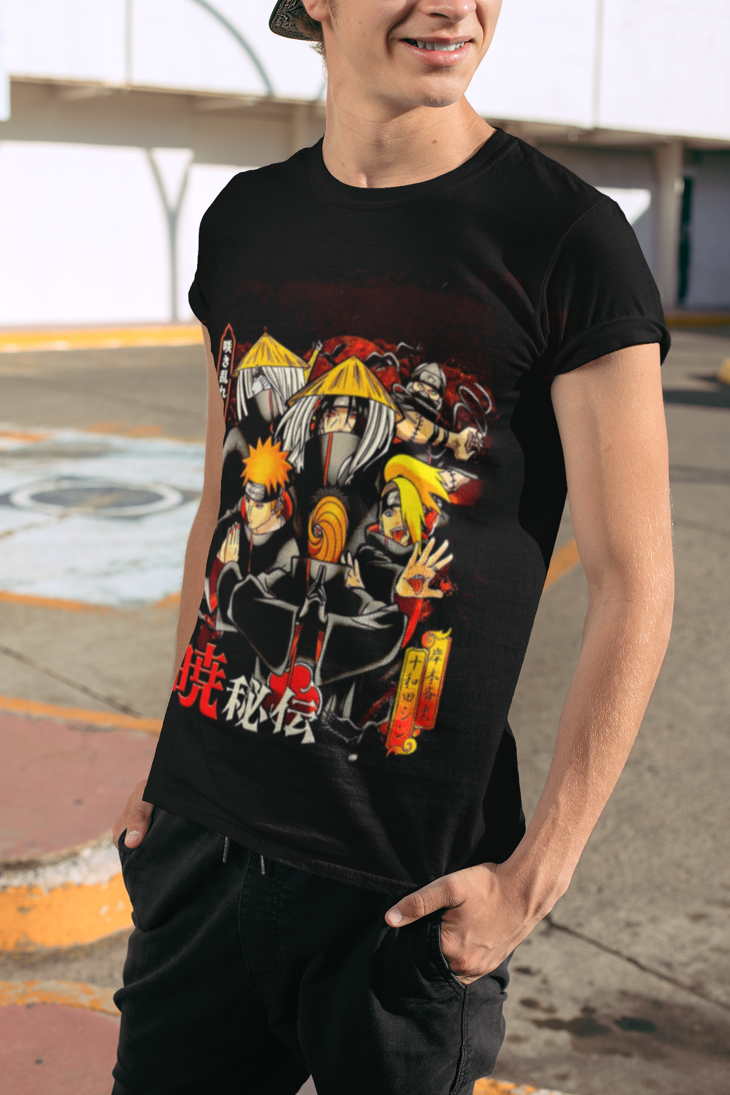 Polera naruto Akatsuki