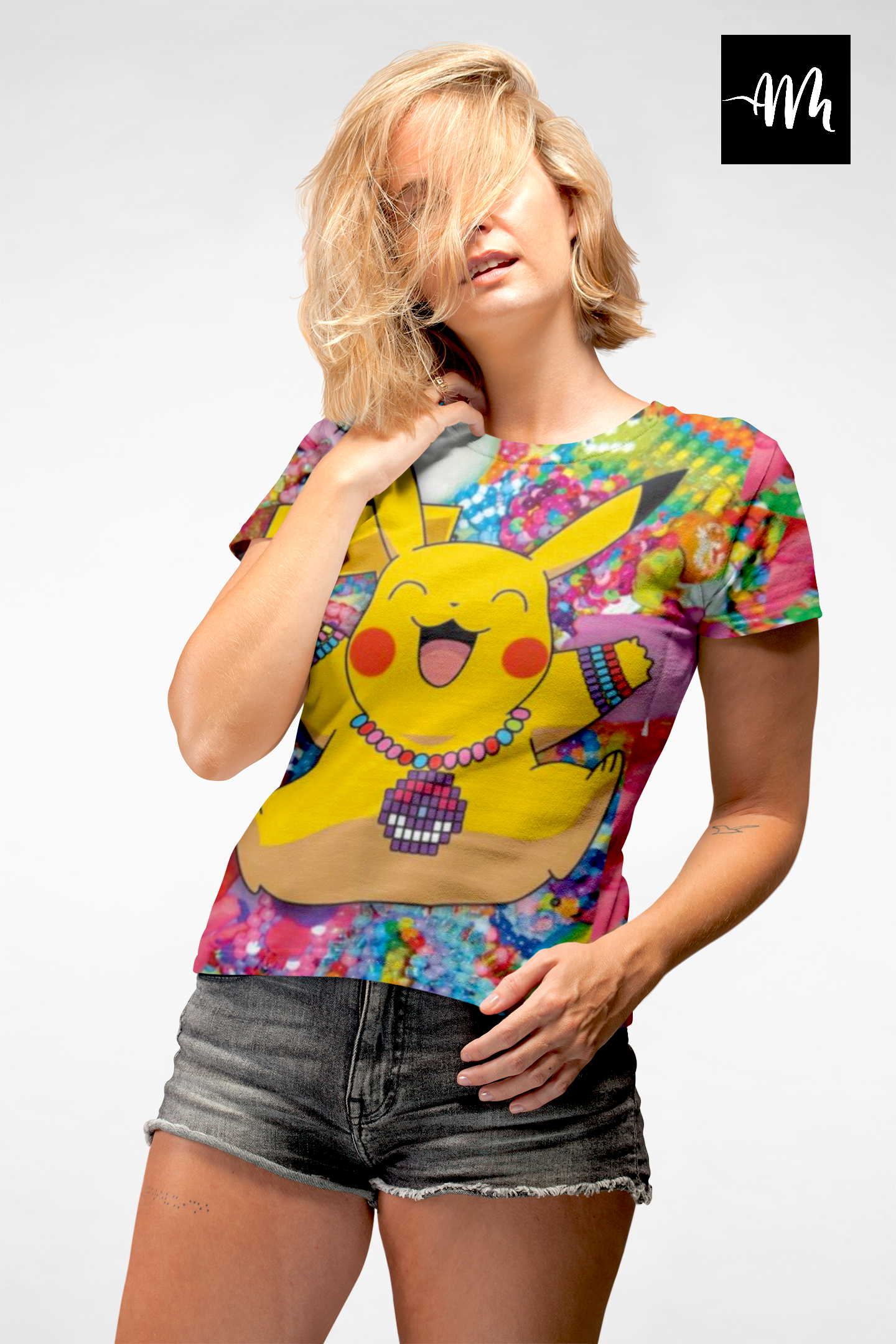 polera pikachu colors - amplitudmodulada