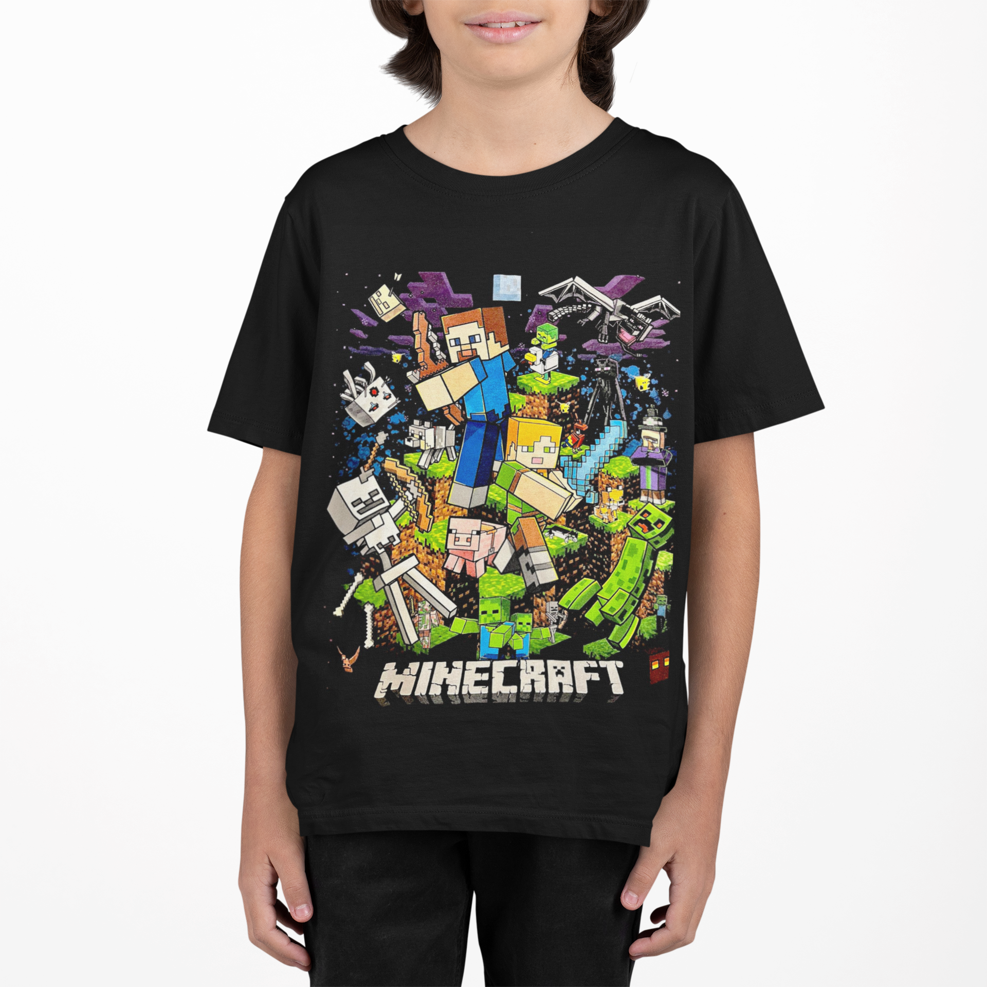 Polera Minecraft - amplitudmodulada