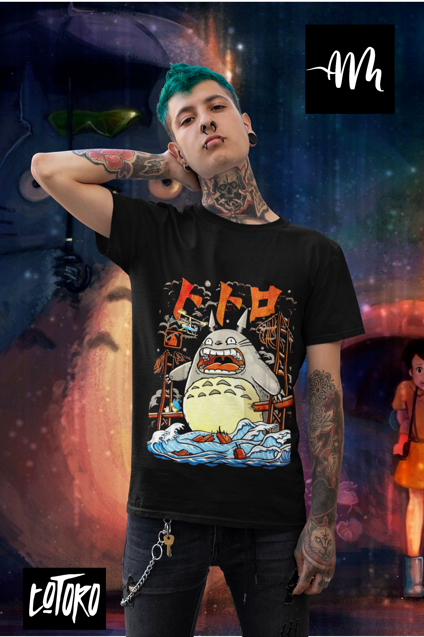 Polera Totoro - amplitudmodulada