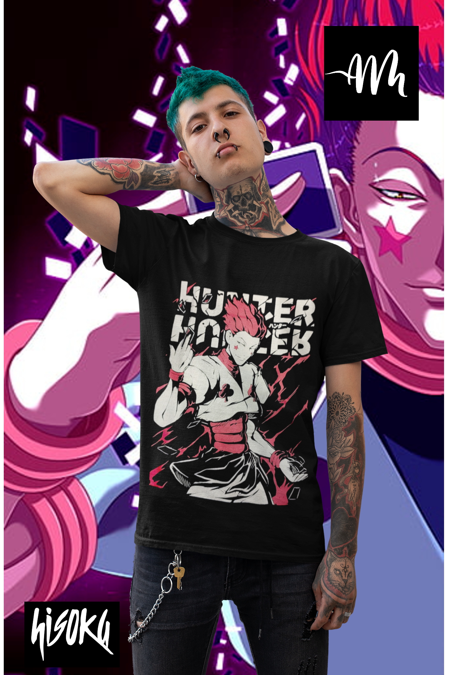 Polera Hunter x hisoka - amplitudmodulada