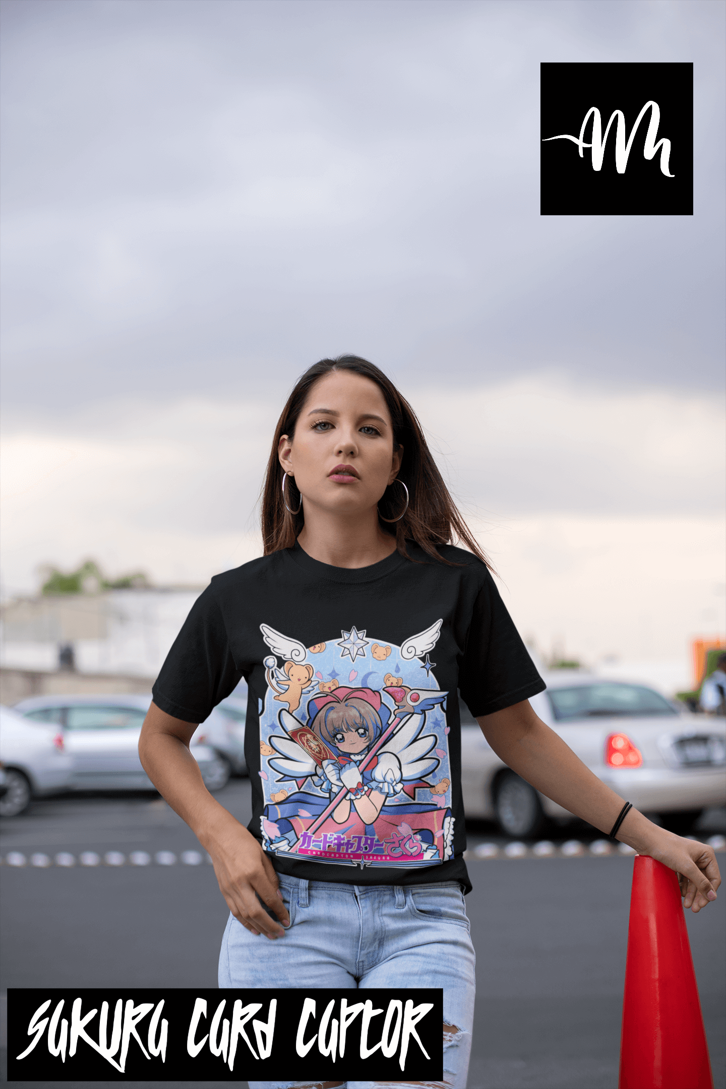 Polera sakura card captor retro - amplitudmodulada